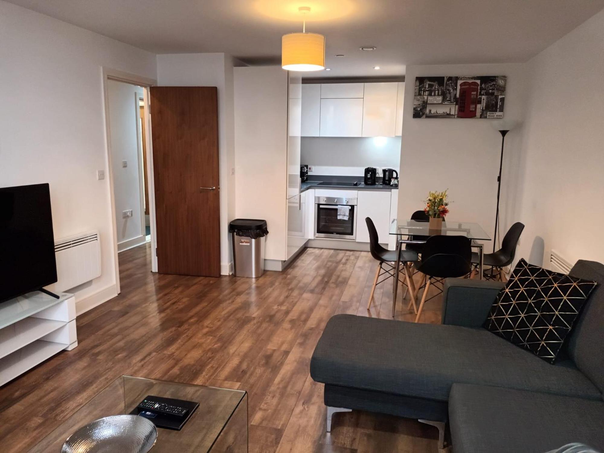 Central Birmingham Apartment - Broad Street 外观 照片
